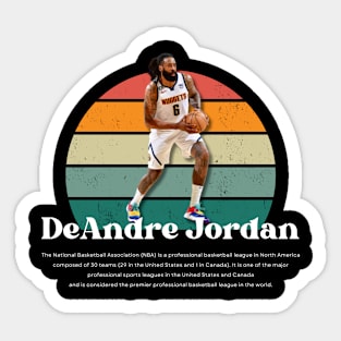 DeAndre Jordan Vintage V1 Sticker